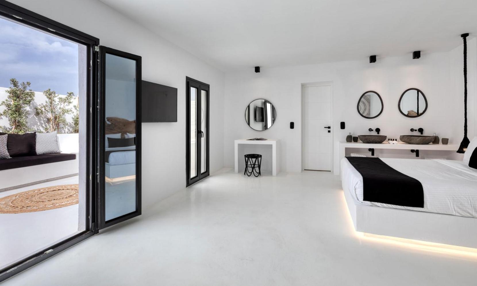 Psarou Black Villa 2 Exterior foto