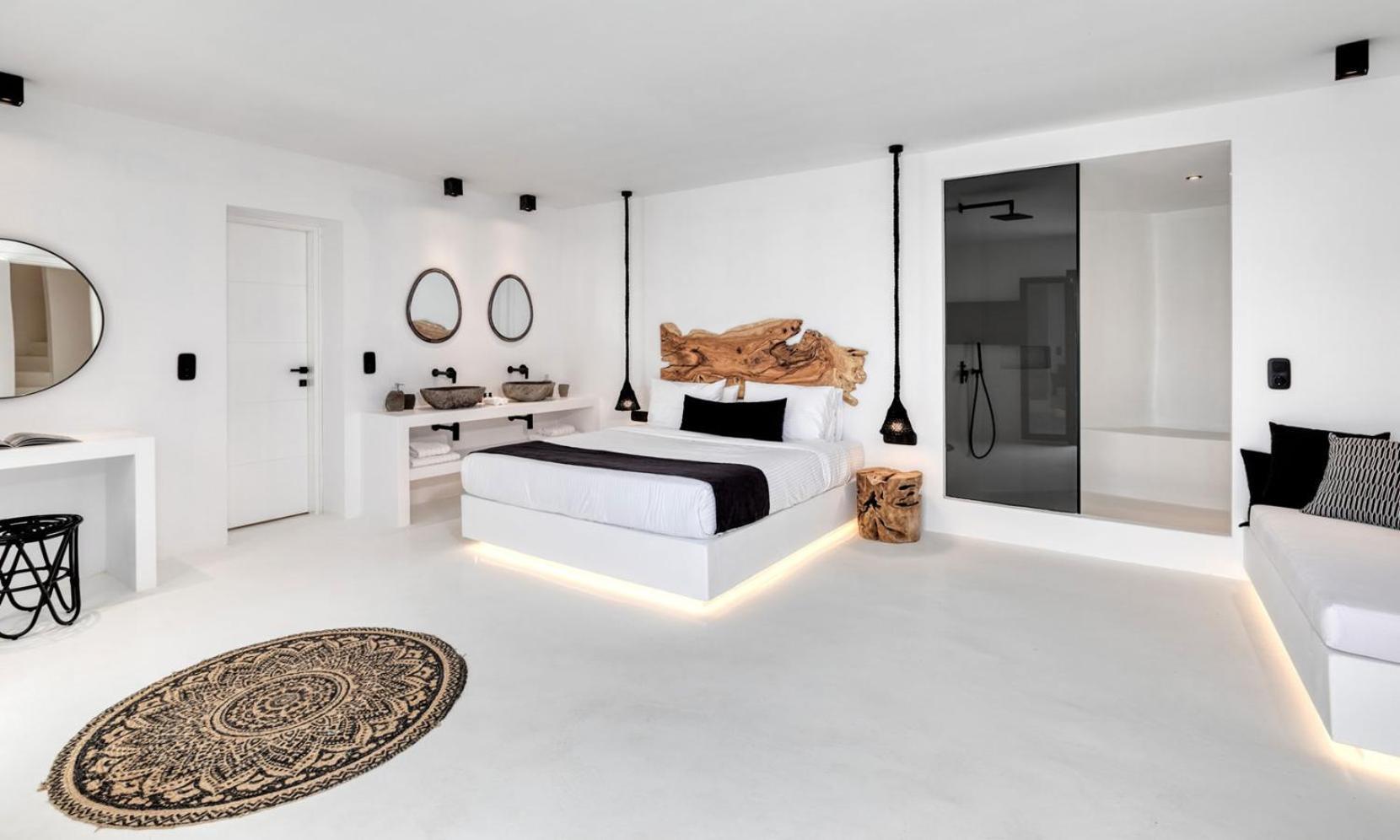 Psarou Black Villa 2 Exterior foto